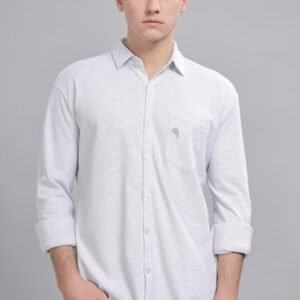 PR3 Shirts 003 – Silver Grey || Full Sleeve Shirt
