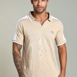 PR43 || BEIGE|| 100% Cotton T-Shirt