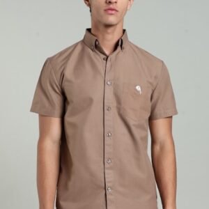 LS 002 || Brown|| Half Sleeve Shirt