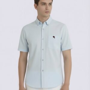 LS 003||ICE BLUE|| Half Sleeve Shirt