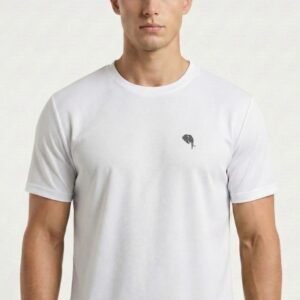 RHSO2A||WHITE|| Round Neck Half Sleeve