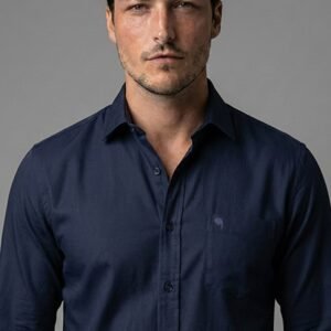 LS 004 || NAVY|| Full Sleeve Shirt