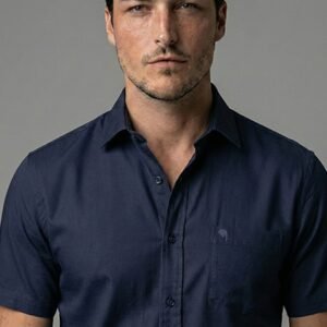 LS 004 || NAVY|| Half Sleeve Shirt