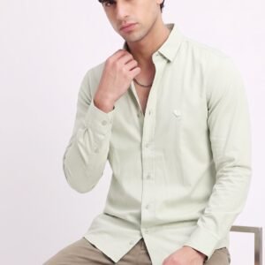 LS 005|| SOLID CARMEL|| Full Sleeve Shirt