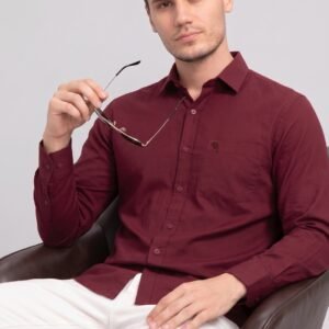 LS 005|| WINE|| Full Sleeve Shirt