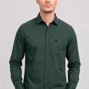 LS 005|| OLIVE|| Full Sleeve Shirt